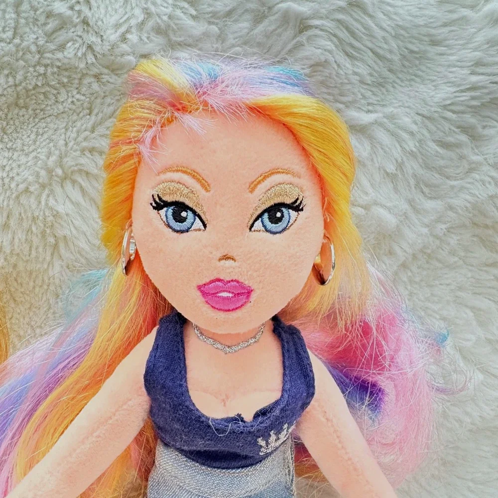 Ty Girlz‎ Plush Doll Lot Classy Carla & Cute Candy Collectible Fashion Dolls